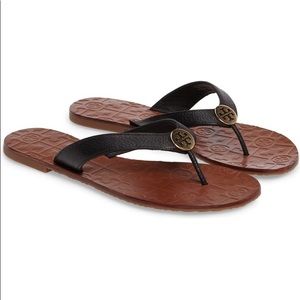 Tory burch thora thong sandals